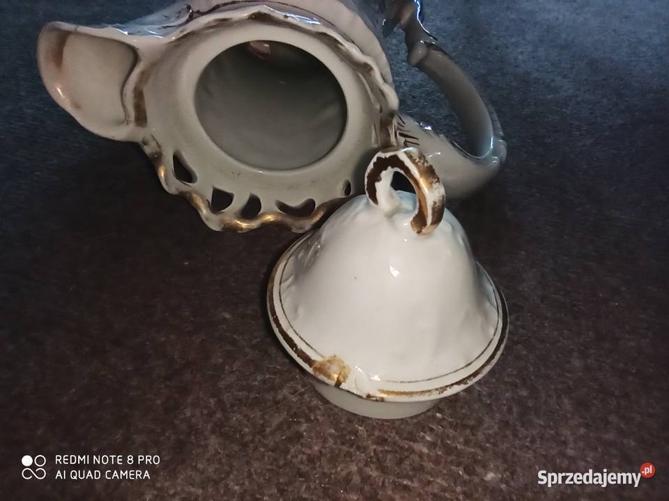 Dzbanek C T Z ażurem wlewie Syg z lat 1909 35 Gdańsk