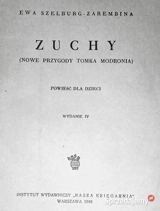 Zuchy Nowe przygody Tomka Modronia 1948 Ewa