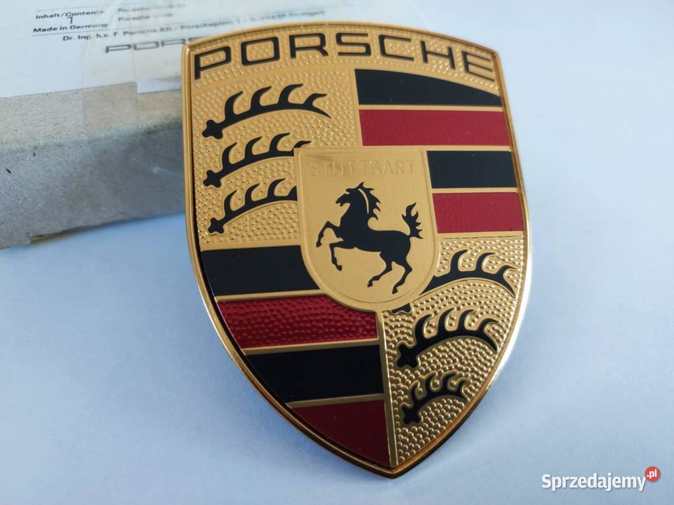 PORSCHE 18 MACAN PANAMERA BOXTER ZNACZEK Pleszew
