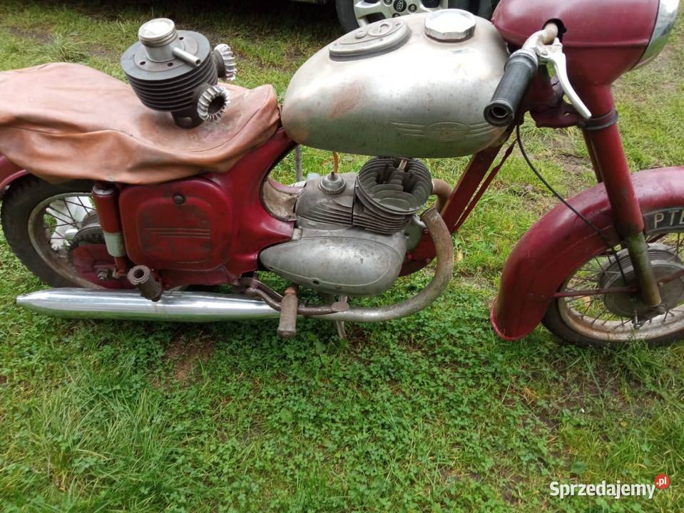 Jawa 250353 kivaczka z 1957 roku czerwony łódzkie Radomsko sprzedam