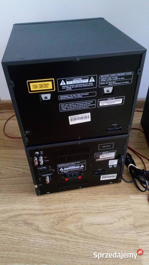 Radio z dwoma oddzielnym głośnikami Samsung Kołobrzeg