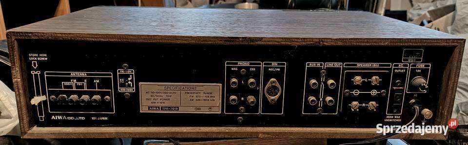 Amplituner Aiwa TPR 3010 VINTAGE Kadzidło