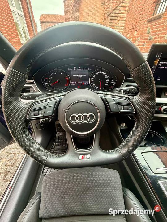 AUDI A4 B9 40 TDI Quattro S tronic S LINE 20 TDI Zarejestrowany w Polsce Lębork