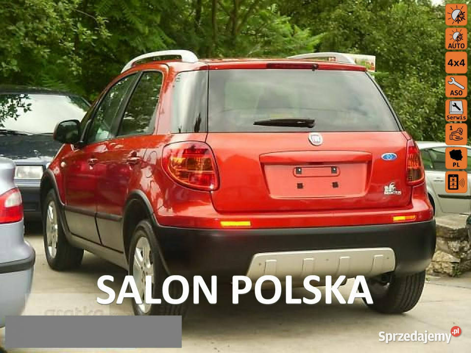 Fiat Sedici 38 4X4 BEZWYPADKOWY Polski salon centralny zamek Sedici małopolskie sprzedam