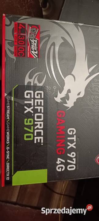 GeForce GTX 970 4GB 256Bit Wrocław