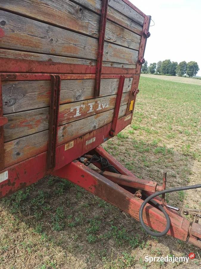 Przyczepa jednoosiowa TIM 45T Przyczepy rolnicze Wąbrzeźno