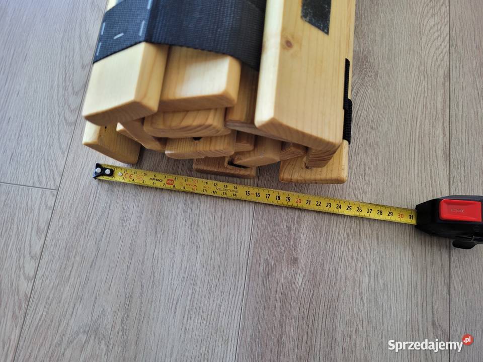 Stelaż do łóżka 90 x 200 z taśmą olejowany Poznań