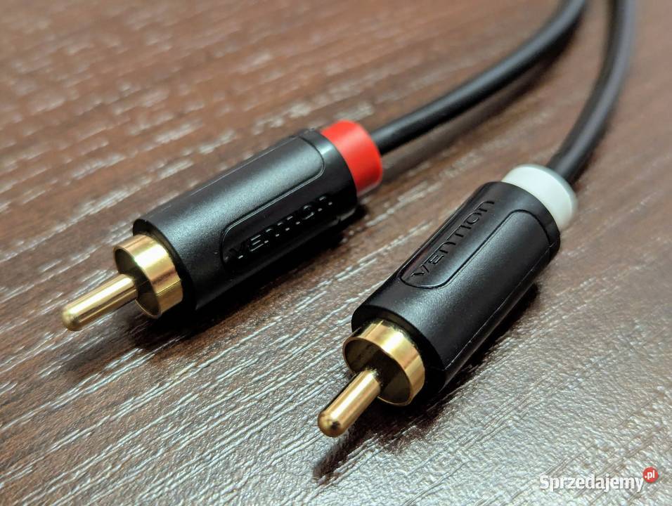 Kabel Vention Jack 35 do 2xRCA o długości 1m Ksawerów