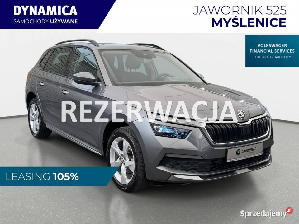 koda Kamiq VAT 23 Style 10TSI 110 DSG 2022 r światła LED Myślenice