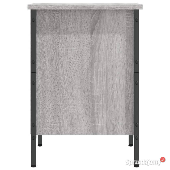 Szafka na buty szary dąb sonoma 38x35x50