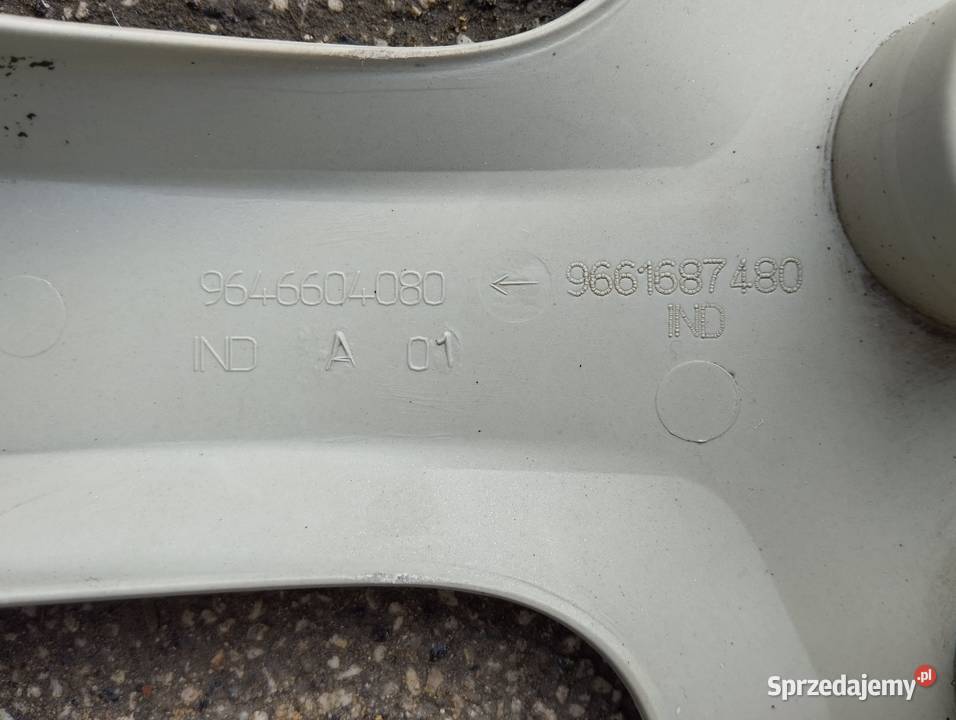 Kołpak Peugeot 16 9646604080 Novae sztukę Kamieniec