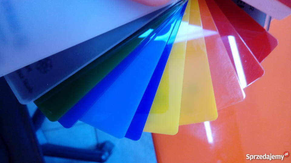 Pleksi PMMA kolory kolorowa 3mm 5mm EMPLAST na Usługi