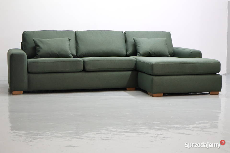 TUH Nowy zielony Narożnik nowoczesny design Poznań