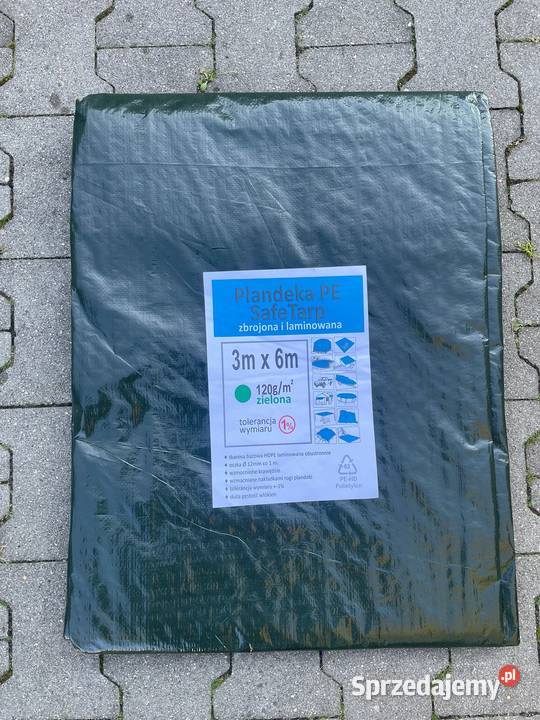 Plandeka SafeTarp 3x6 120gm2 PROMOCJA Zielona Gdynia sprzedam