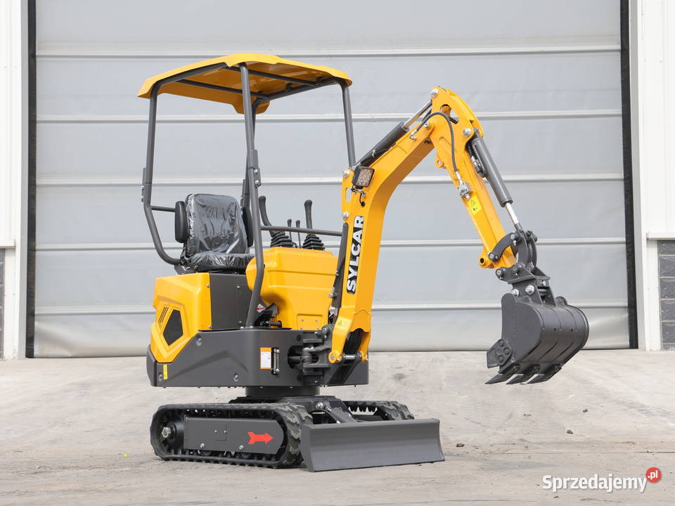 Minikoparka 12t Sylcar 3 łyżki szybkozłącze