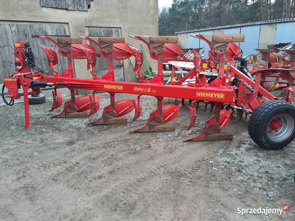 Pług 4skibowy obrotowy Niemeyer AlphaLemken Rabe