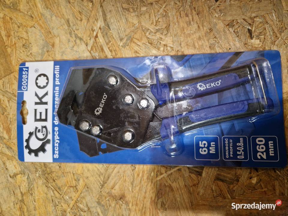 Szczypce do łączenia profili 260mm 65Mn 24 Kod Głogowa sprzedam