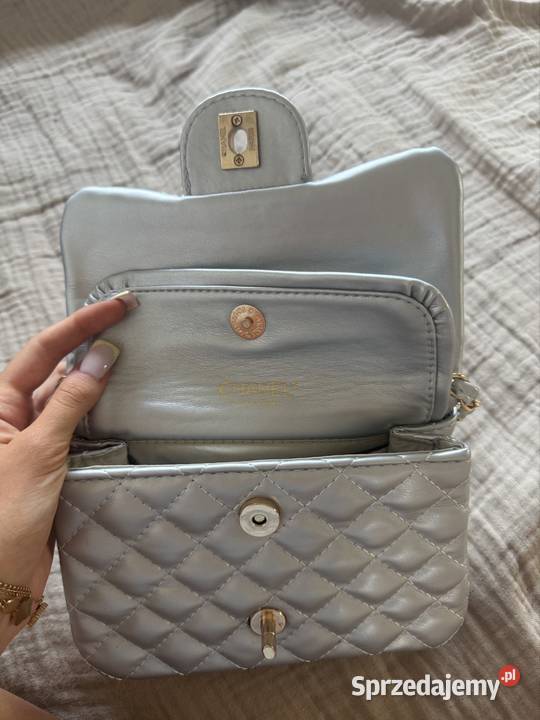 Torba torebka chanel srebrna nowa Sosnowiec