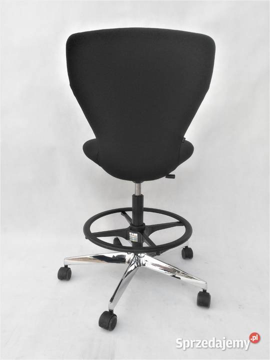 hoker obrotowy VS czarny meble biurowe używane Leszno