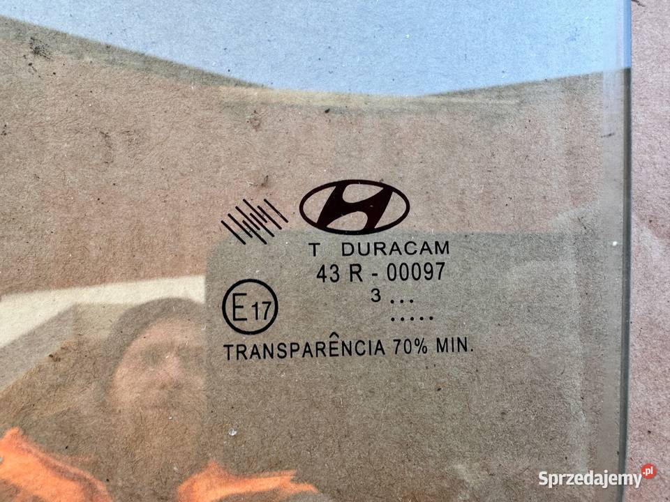 Szyba drzwi lewy tył Hyundai i10 II 1320 Brzesko