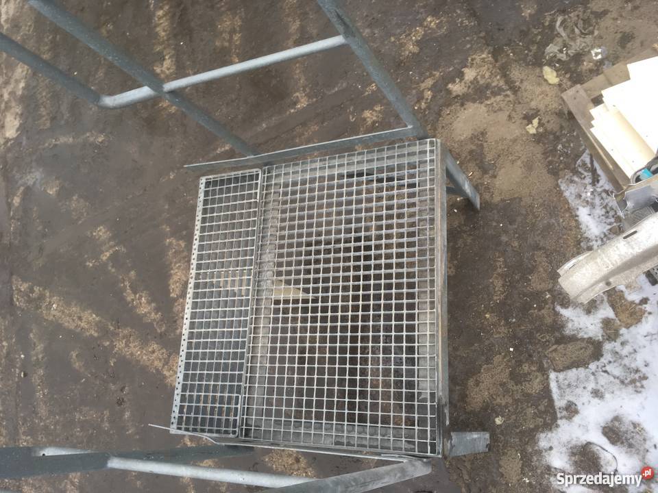 Podesty do schodów metalowe ocynkowane Warszawa sprzedam