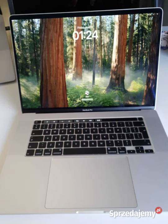 MacBook Pro 16 2019 32GB 512GB i7 229 cykli Intel Core i7 Kraków