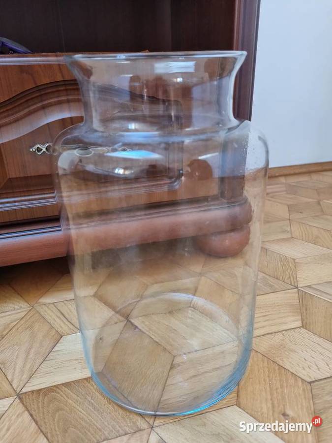 Duży słój PRL na las w słoiku Lublin