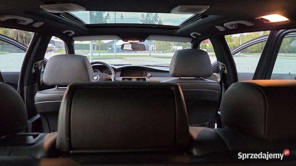 BMW E60 525D SUPER STAN FULL NISKI PRZEBIEG klimatyzacja małopolskie Gdów