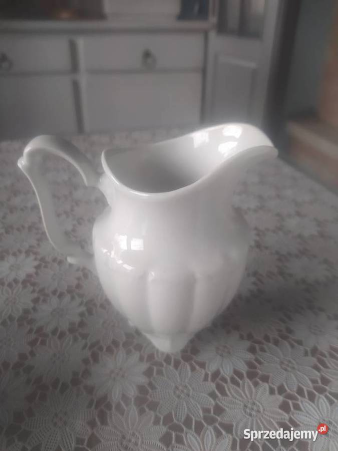 Porcelana Tielsch Wałbrzych PRL mlecznik i biały Pozostałe Kraków
