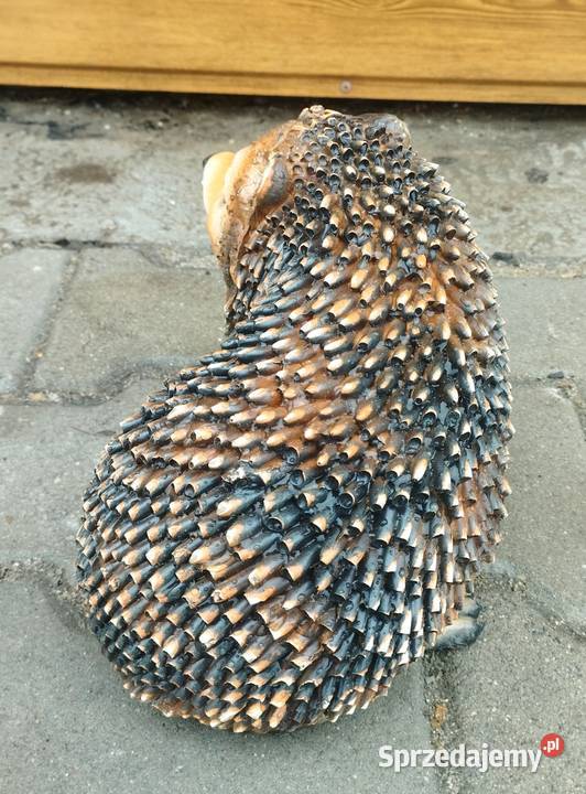 Figurka ogrodowa Jeż Jeżyk z masy żywicznej Szamotuły