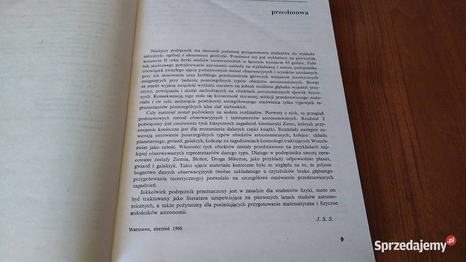 Astrofizyka ogólna z elementami geofizyki Książki naukowe i popularnonaukowe Gdańsk sprzedam