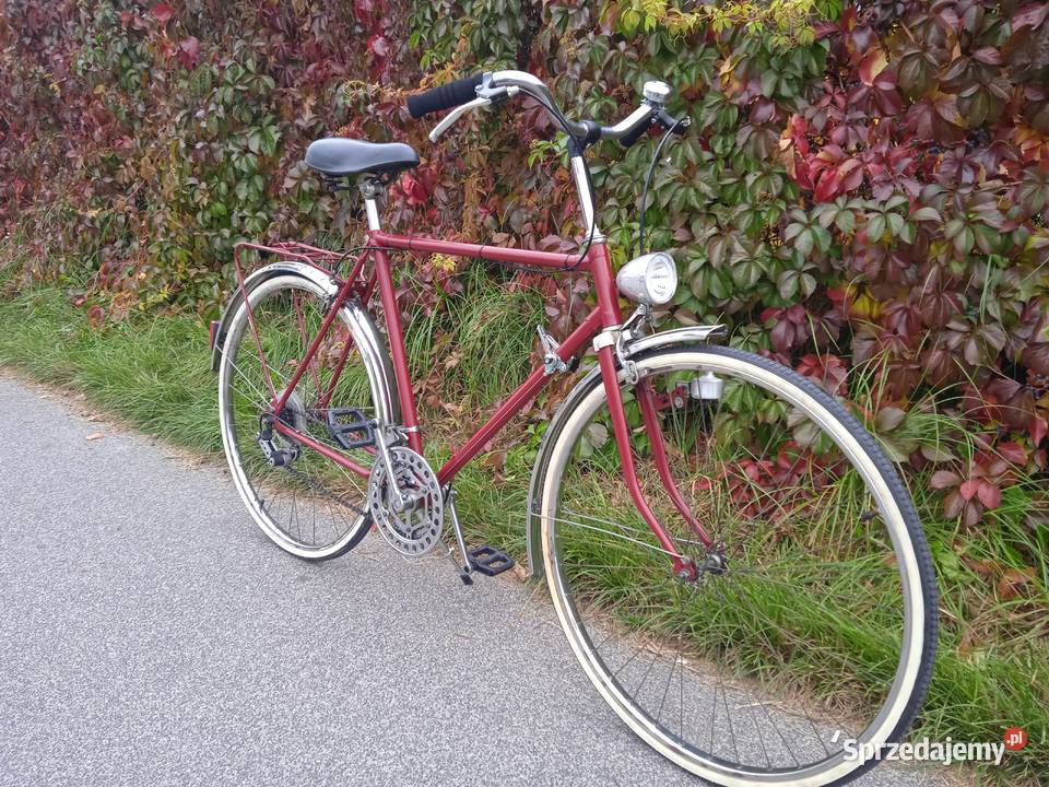 Rower miejski męski 28 biegi 2x4 vintage retro Pruszków