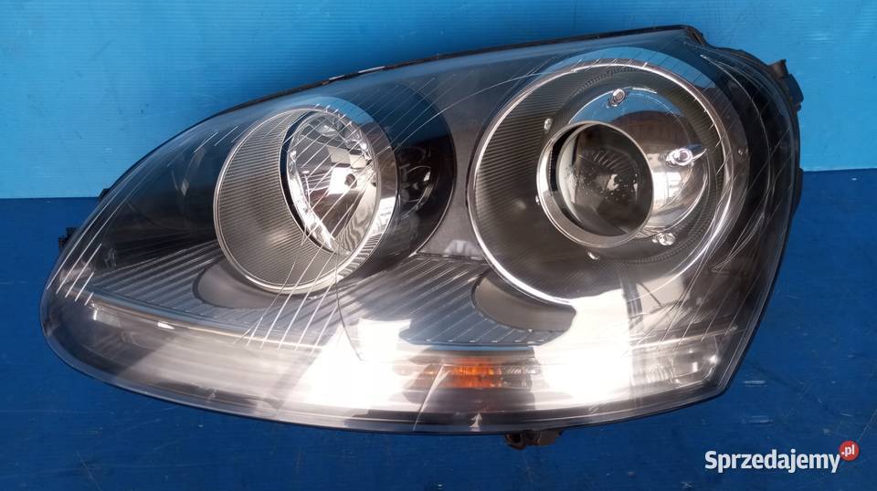 LAMPA PRAWY LEWY PRZÓD KOMPLET EU XENON VW GOLF Motoryzacja Nowy Tomyśl
