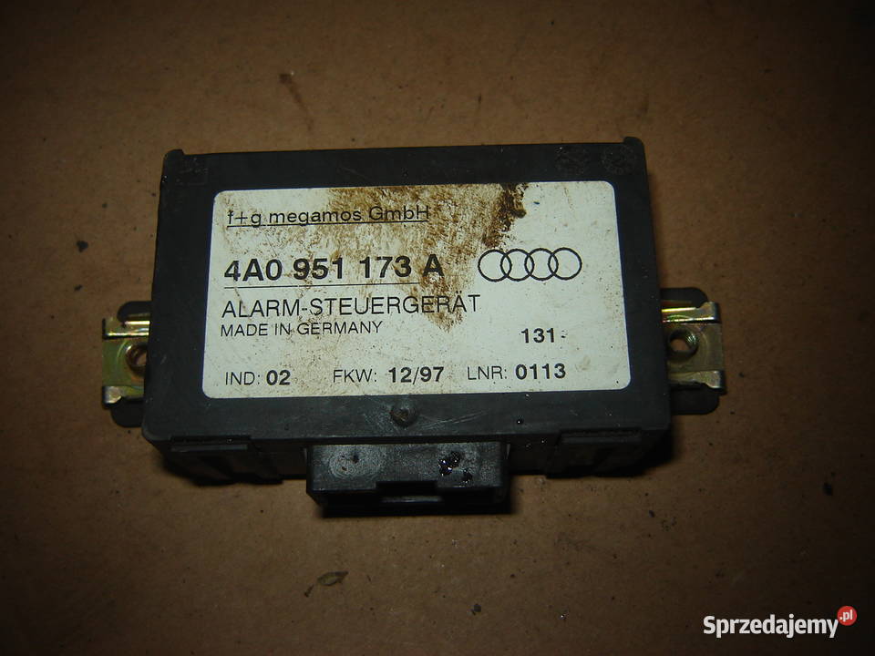 Audi a6 c4 97r moduł alarmu 4A0951173A Części Strzelce Krajeńskie sprzedam