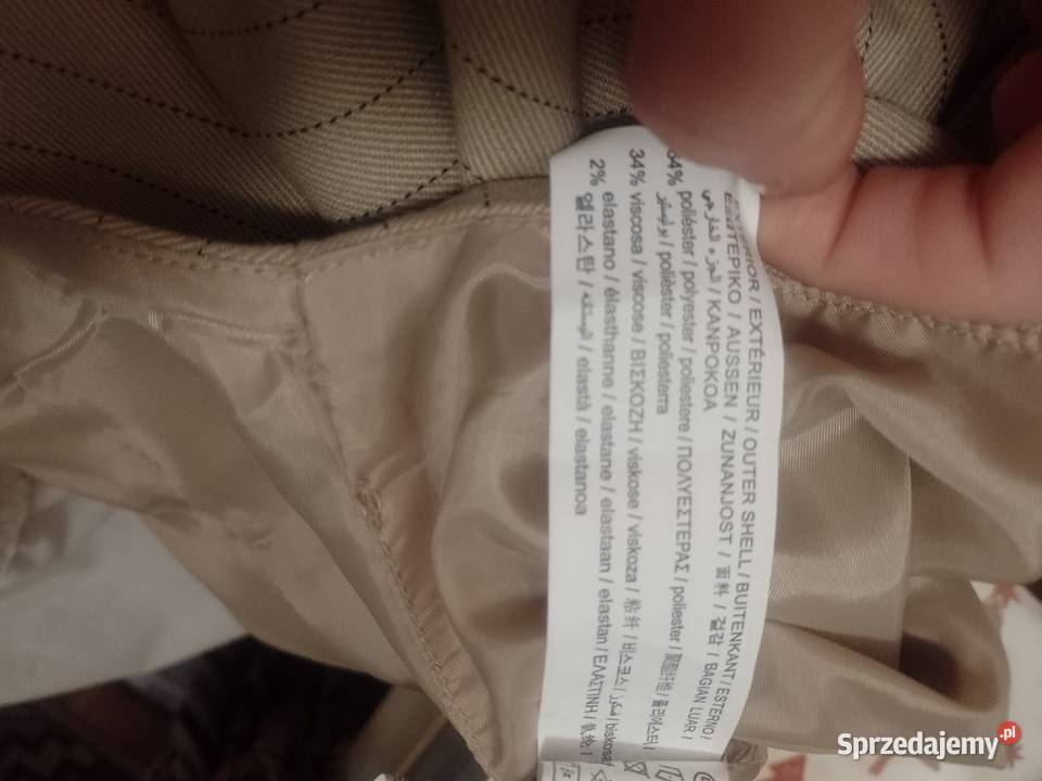 36S PullBear Ekskluzywna żakietowa kamizelka Paski Kraków sprzedam