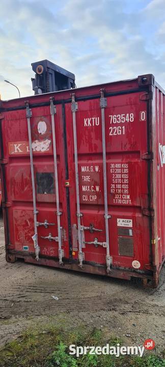 Kontener morski magazynowy 20DV 6 metrowy