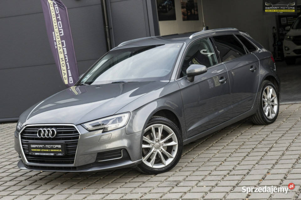 Audi A3 Sportback Led Stronic Duża Navi Skóry gniazdo SD pomorskie