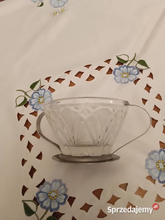 Szklana cukiernica Łąki Kozielskie sprzedam