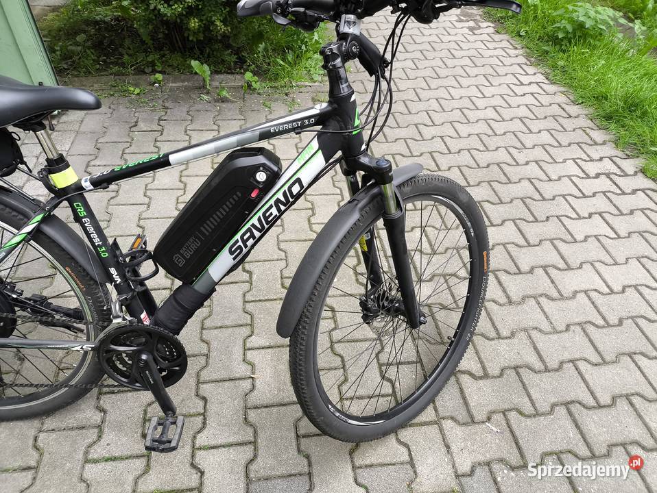 Rower elektryczny Saveno Everest 30 konwersja Rowery elektryczne Cieszyn sprzedam