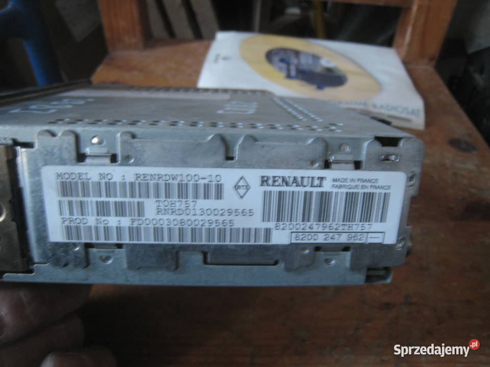 Radio fabryczne Renault Laguna II Espace etc małopolskie Kraków