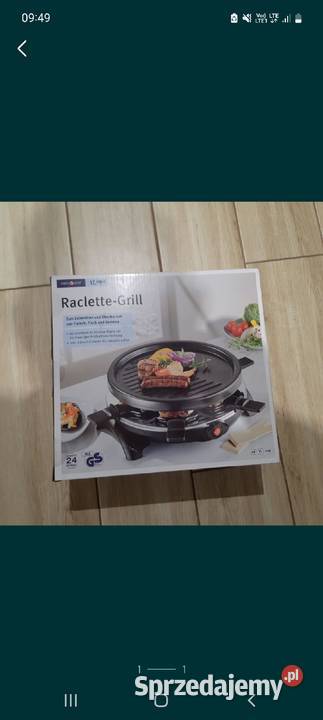Nowy Raclette Grill elektryczny