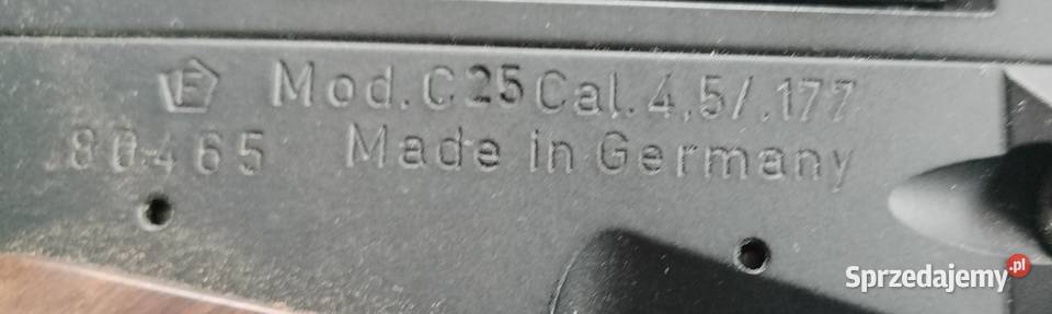 Pistolet Feinwerbau C25 Sępólno Krajeńskie