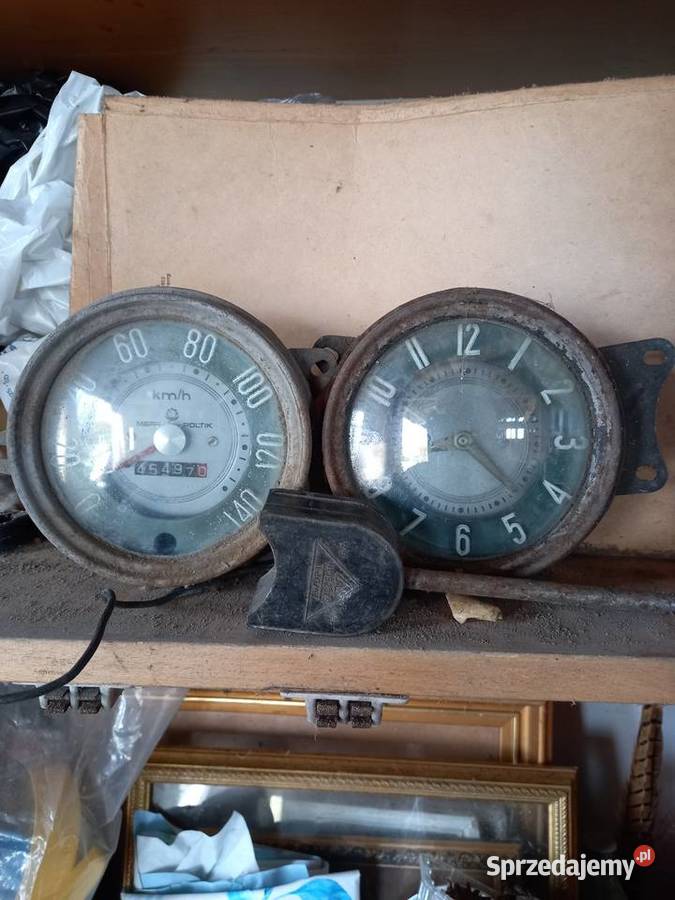 Warszawa syrena żuk wołga pobieda zegar licznik Lublin