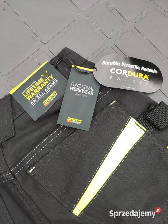 Spodnie robocze Blaklader rozmiar 46 Cordura Rozmiar uniwersalny