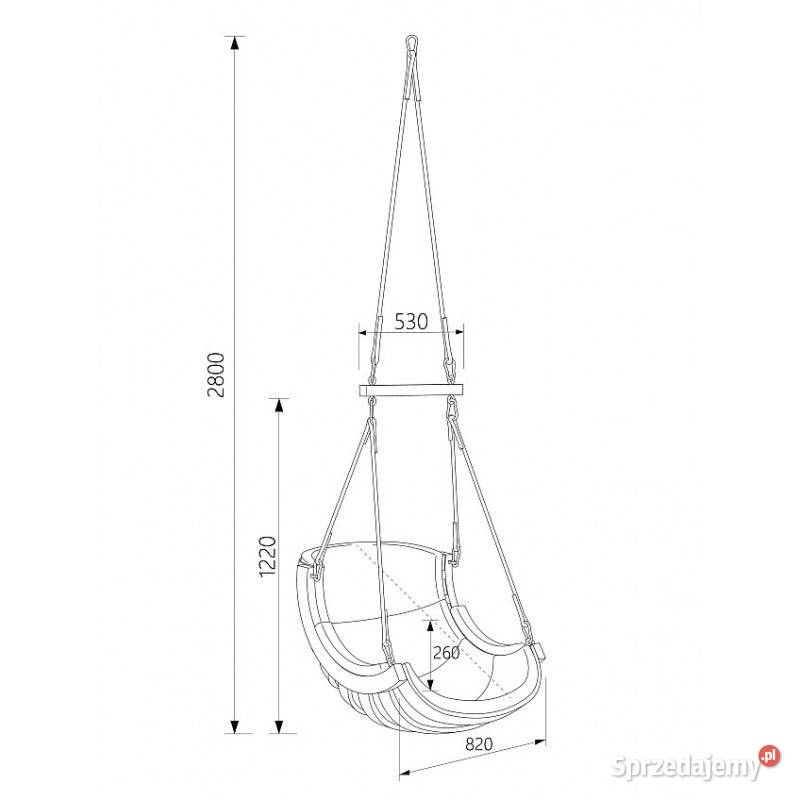 Huśtawka ogrodowa hamak do ogrodu fotel wiszący Meble ogrodowe Meble ogrodowe Bielsko-Biała