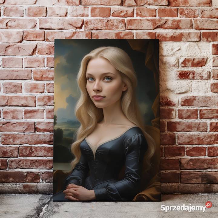 Portret Karykatura Mona Lisa z twojego zdjęcia Warszawa