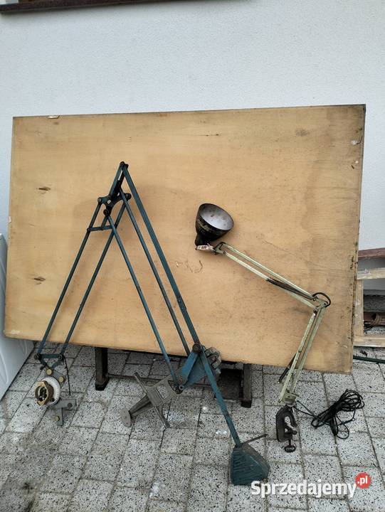 Industrialny Stół kreślarski Skala 1972 Wrocław