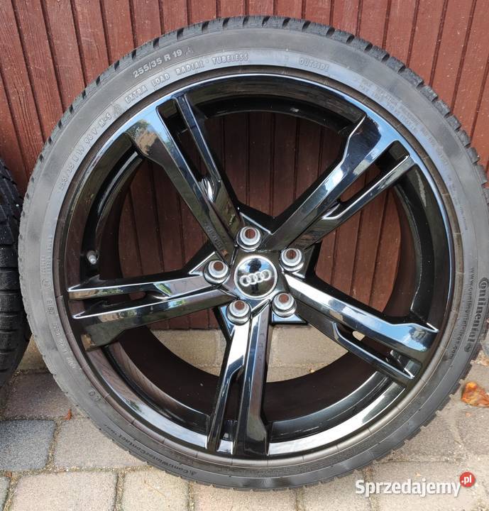 Felgi 19 Audi z oponami zimowymi 4 Continental