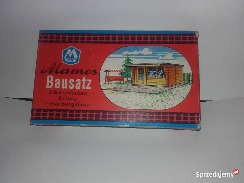 Bausatz MAMOS domek letniskowy hata PRL DDR H0 Będzin