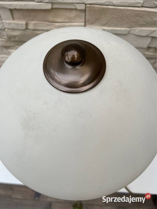 Piękna lampa metal szkło Bystrzyca Kłodzka sprzedam